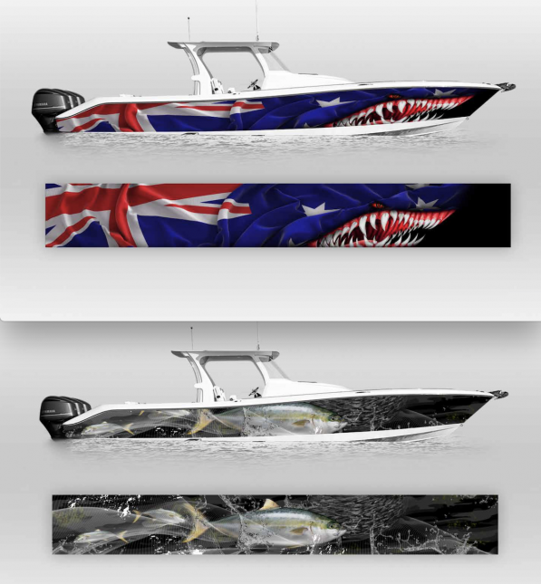 Boat Wraps Vinyl Specialists, Stickers for Boats