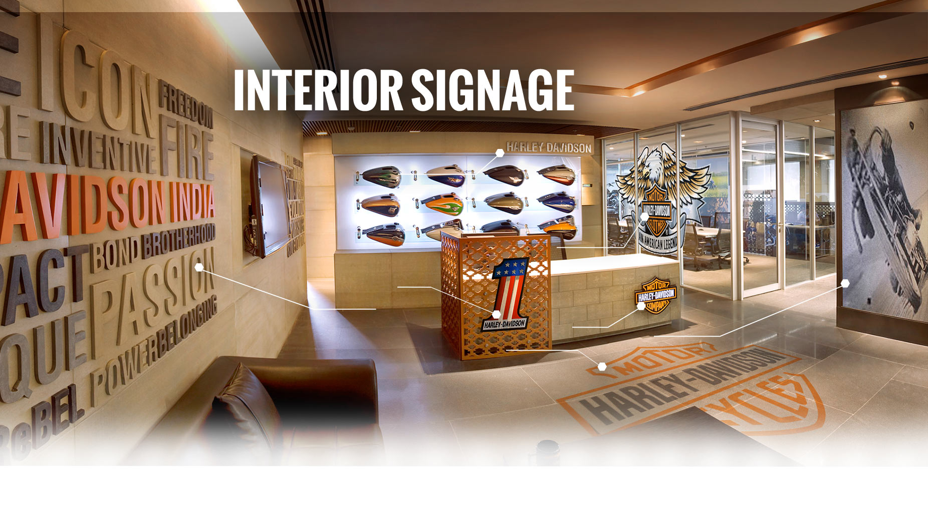 interior signage