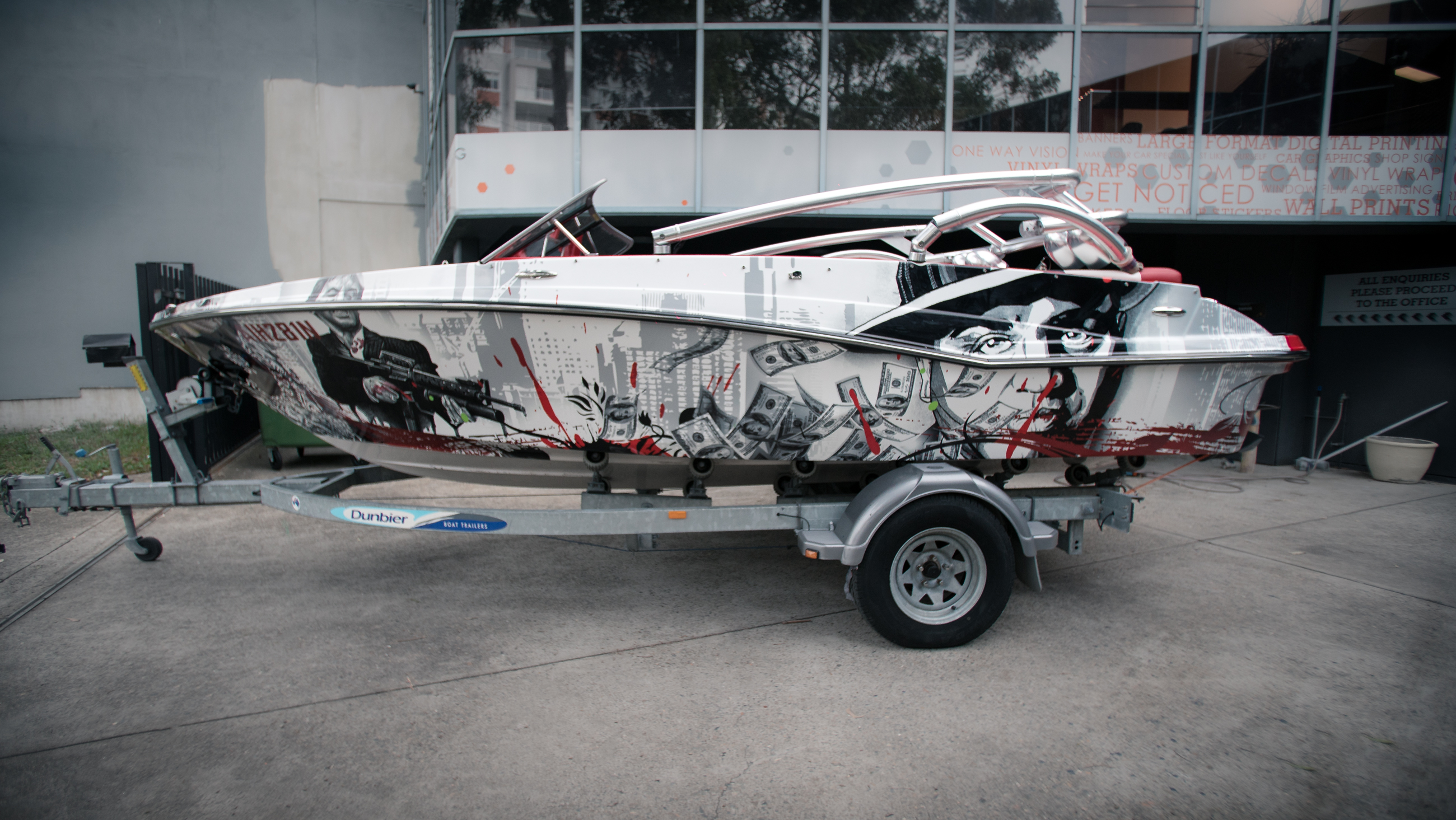 Custom Boat Wraps